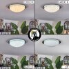 Kessmansbo Plafones LED Blanca, 1 luz