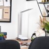 Vringelby Lámparas de escritorio, Lámparas de mesa, Lámpara lectura LED Plata, Blanca, 1 luz