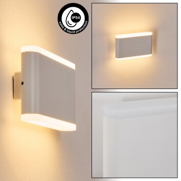 Gamas Aplique de exterior, Apliques Blanca, 1 luz