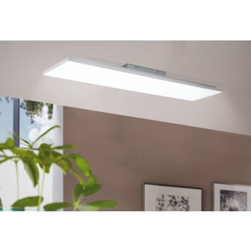 Eglo CALEMAR Lámpara de Techo LED Blanca, 1 luz