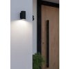 Lámparas Eglo IZZALINI Aplique de exterior LED Negro, 1 luz