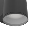 Lámparas Eglo IZZALINI Aplique de exterior LED Negro, 1 luz