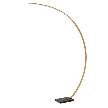 Lámparas Lucide CURVE Lámpara de pie LED Negro, 1 luz