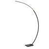 Lámparas Lucide CURVE Lámpara de pie LED Negro, 1 luz