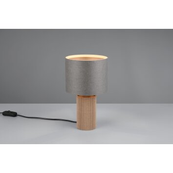 Lámparas Trio Canio Lámparas de mesa Madera clara, 1 luz