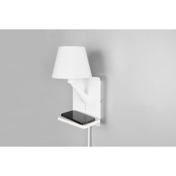 Lámparas Trio Comfort Apliques Blanca, 1 luz