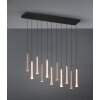 Lámparas Trio Fiato Lámparas colgantes LED Negro, 11 luces