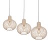 Lámparas Trio GILA Lámparas colgantes Beige, 3 luces