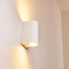 Aplique para exterior Pailly LED Blanca, 2 luces