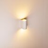 Aplique para exterior Pailly LED Blanca, 2 luces