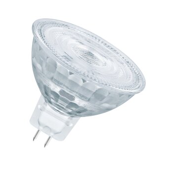 Lámparas Osram GU5.3 LED 5 Watt blanco cálido regulable 350 Lumen