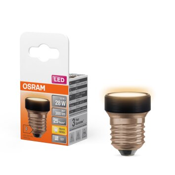 Lámparas Osram E27 3.5 Watt blanco cálido 300 Lumen