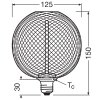 Lámparas Osram E27 3.5 Watt blanco cálido regulable 150 Lumen