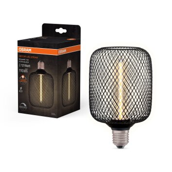 Lámparas Osram E27 3.5 Watt blanco cálido regulable 110 Lumen