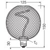 Lámparas Osram E27 3.5 Watt blanco cálido regulable 170 Lumen