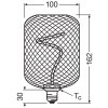 Lámparas Osram E27 3.5 Watt blanco cálido regulable 170 Lumen