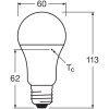 Lámparas Osram E27 10 Watt blanco cálido 1055 Lumen