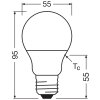 Lámparas Osram E27 4.9 Watt blanco cálido 470 Lumen