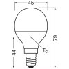 Lámparas Osram E14 4.9 Watt blanco cálido 470 Lumen