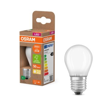 Lámparas Osram E27 1.2 Watt blanco cálido 255 Lumen