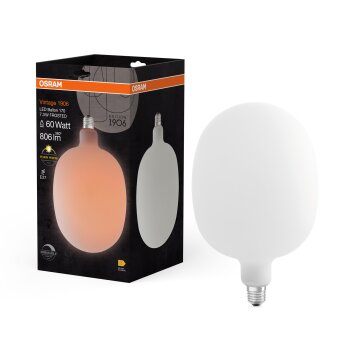 Lámparas Osram E27 7.3 Watt blanco cálido regulable 806 Lumen