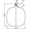 Lámparas Osram E27 4.8 Watt blanco cálido regulable 200 Lumen