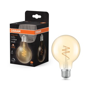 Lámparas Osram E27 4.9 Watt blanco cálido regulable 470 Lumen