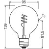 Lámparas Osram E27 3.4 Watt blanco cálido 470 Lumen