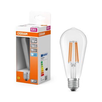 Lámparas Osram E27 6.5 Watt blanco neutro 806 Lumen