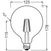 Lámparas Osram E27 7 Watt blanco neutro 806 Lumen