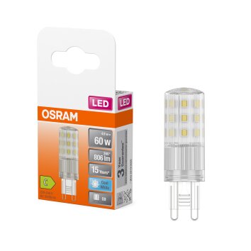 Lámparas Osram G9 4.9 Watt blanco neutro 806 Lumen