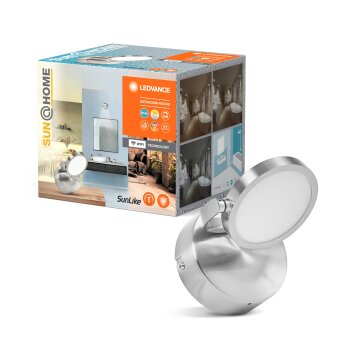 Lámparas Ledvance SUNATHOME Apliques LED Plata, 1 luz