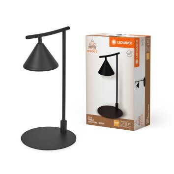 Lámparas Ledvance DECOR Plafones y apliques / Lámparas de techo y pared LED Negro, 1 luz