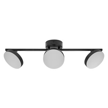 Lámparas Ledvance DECOR Plafones y apliques / Lámparas de techo y pared LED Negro, 3 luces