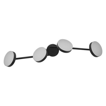 Lámparas Ledvance DECOR Plafones y apliques / Lámparas de techo y pared LED Negro, 4 luces