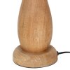 Lámparas Trio TOBA Lámparas de mesa Madera clara, 1 luz