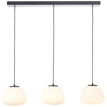 Lámparas Brilliant Kaizen Lámparas colgantes Negro, 3 luces