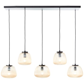 Lámparas Brilliant Kaizen Lámparas colgantes Negro, 5 luces