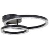 Lámparas Brilliant Aurelia Plafones LED Negro, 1 luz