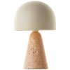 Lámpara Champiñón  Lámparas Brilliant Nalam Lámparas de mesa Beige, 1 luz