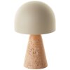 Lámpara Champiñón  Lámparas Brilliant Nalam Lámparas de mesa Beige, 1 luz