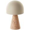 Lámpara Champiñón  Lámparas Brilliant Nalam Lámparas de mesa Beige, 1 luz