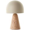 Lámpara Champiñón  Lámparas Brilliant Nalam Lámparas de mesa Beige, 1 luz