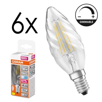 E14 LED 3.4 Watt blanco neutro regulable 470 Lumen