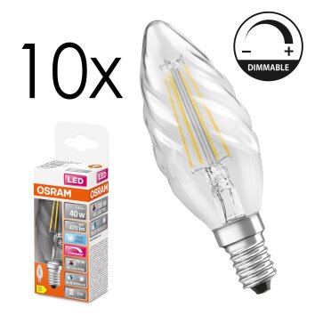 E14 LED 3.4 Watt blanco neutro regulable 470 Lumen