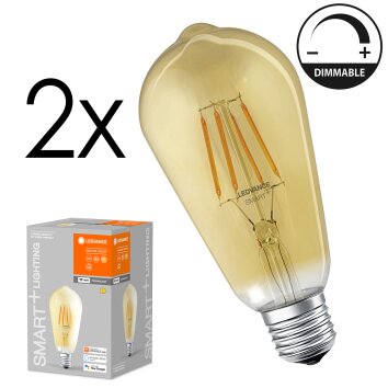 E27 LED 6 Watt blanco cálido regulable 680 Lumen