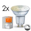 GU10 LED 5 Watt blanco cálido regulable 350 Lumen