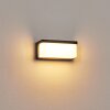 Rifbjerg Aplique de exterior, Apliques, Spot de pared LED Negro, 1 luz