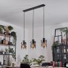 Hasvik Lámparas suspendidas, Lámparas colgantes Cromo, Negro, 3 luces