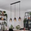 Hasvik Lámparas suspendidas, Lámparas colgantes Cromo, Negro, 3 luces